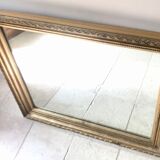 Old gilded mirror