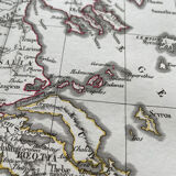 1828 - Map of ancient Greece in Latin