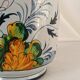 Vintage hand-painted ceramic vase Italy