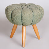Tabouret du milieu du siècle fabriqué dans les années 1950 en Tchéquie