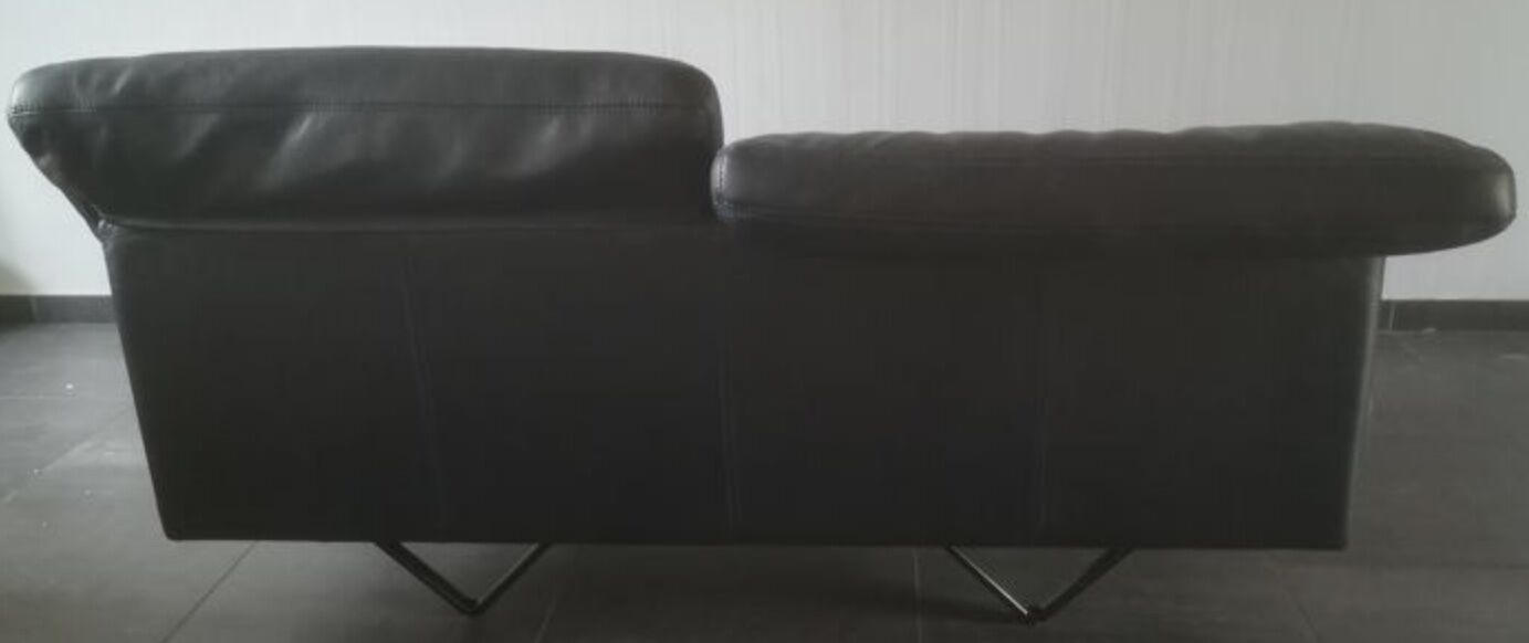 Cornelius de Durlet sofa in grey leather