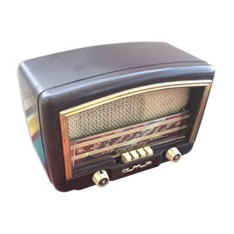 Former radio GMR bakelite brown vintage decoration