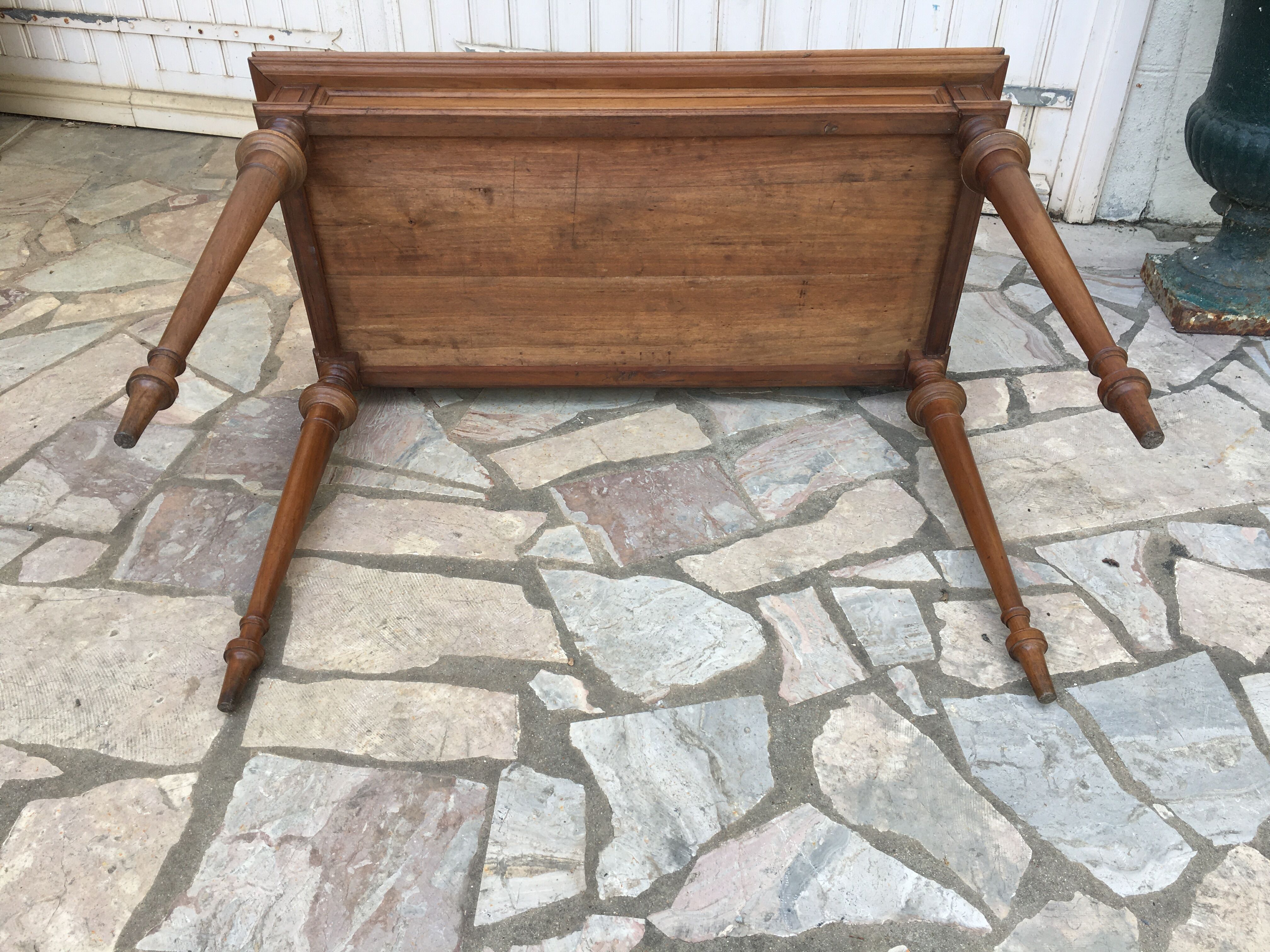 Console Louis XVI Period 1880 Walnut