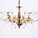Chandelier, Northern Europe, mid 20th century.
