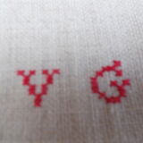 Set of 6 burlap tea towels