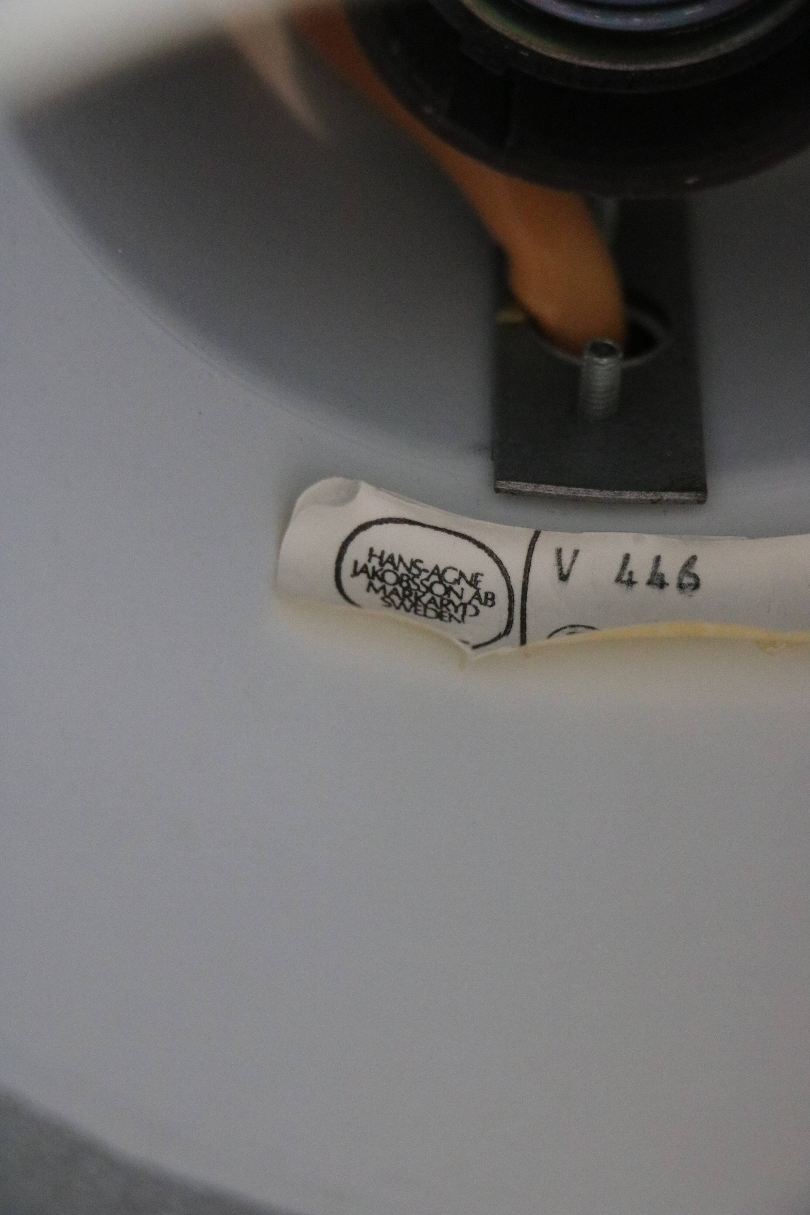 Wall lamp Hans-Agne Jakosson for AB Markaryd, 1970