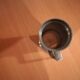 Baby Whiskey double jigger in pewter