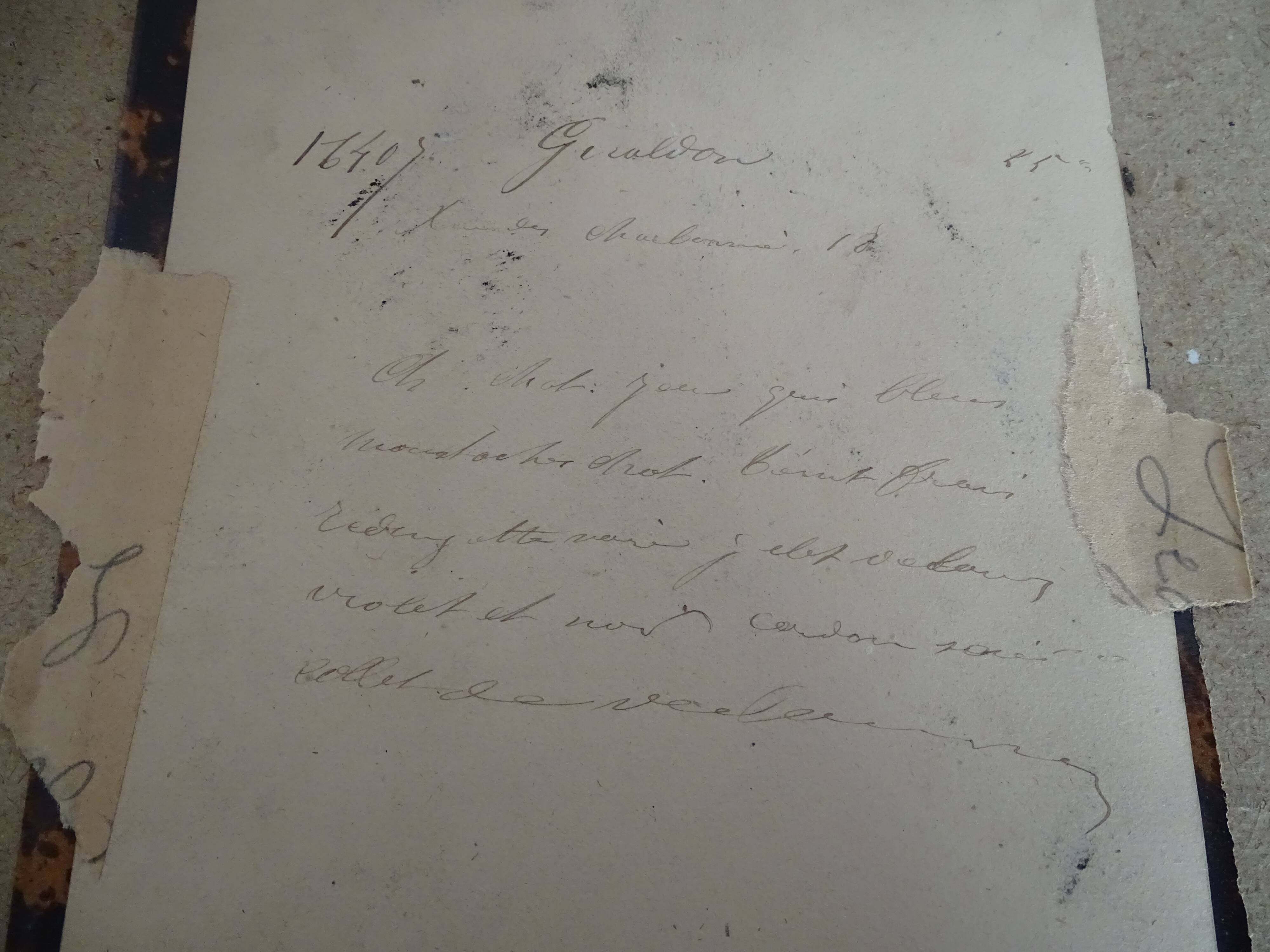 19th century pastel painting - Napoleon III blackened wood frame 40.5 x 35.5