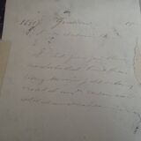 19th century pastel painting - Napoleon III blackened wood frame 40.5 x 35.5