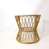 Rattan children's chair from the 1960s to 1970