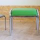 Vintage apple green stool or footrest
