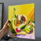 Still life oil on canvas