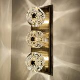 Pair of large vintage architectural wall lights