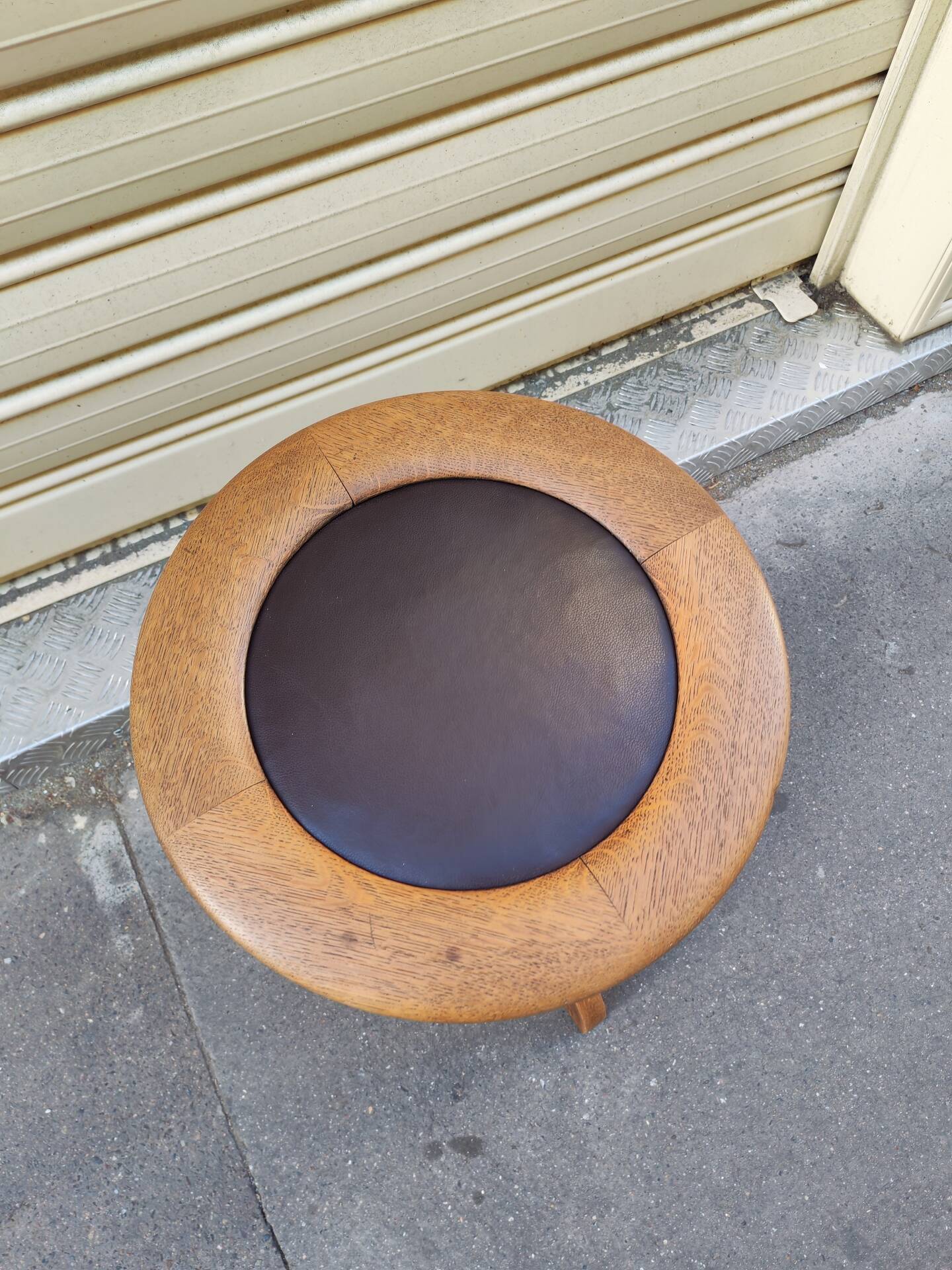 Tabouret de musicien Art Déco 1930