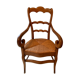 Ancien fauteuil paillé