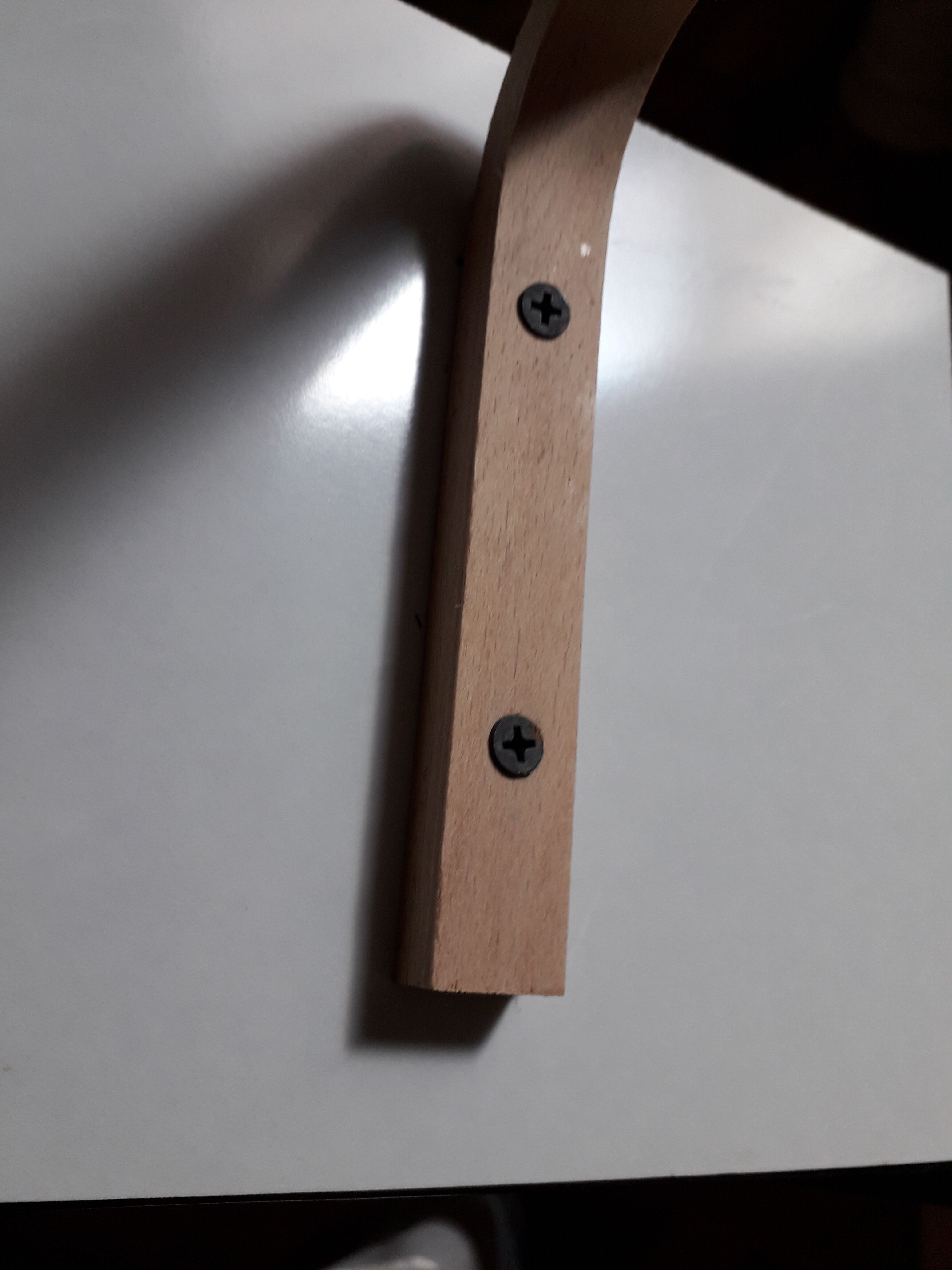 Pair tablets formica yellow vintage