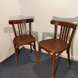 Pair of bistro chairs