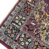 Rectangular rug, floral patterns