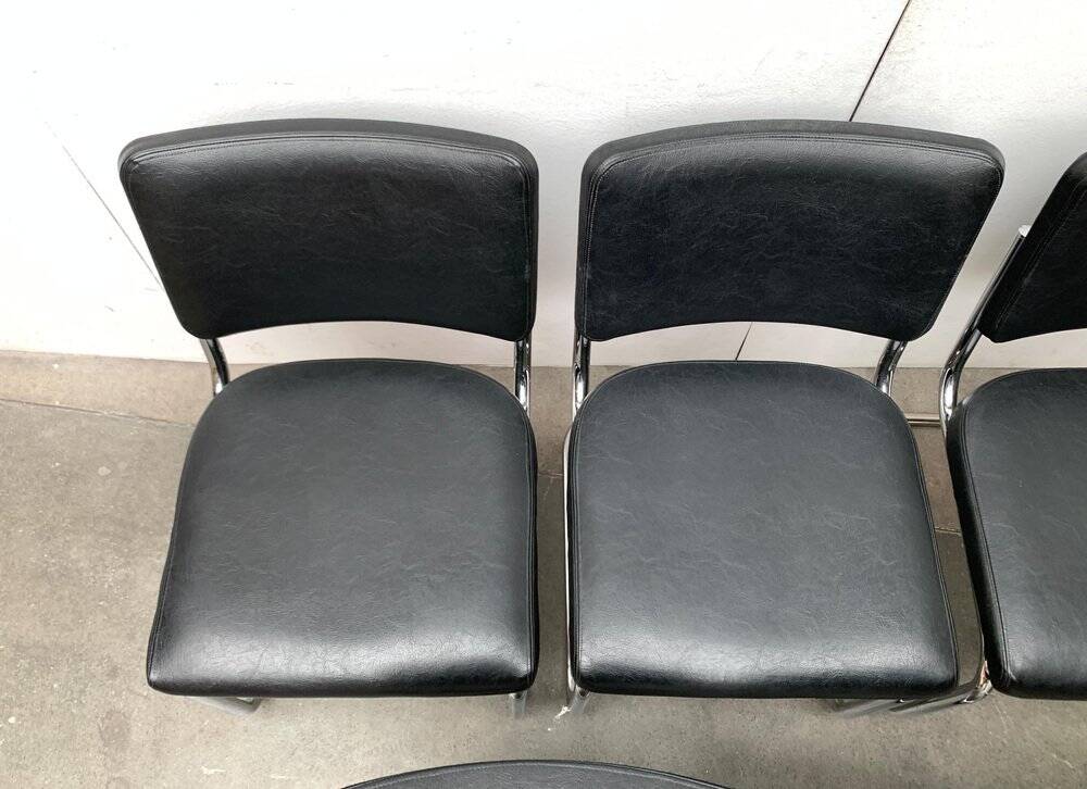 German cantilever chair Mi-century S32 by Marcel Breuer & Mart Stam for Thonet, 1970s