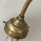 Vintage 4-light brass lamp