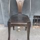 Industrial chair multipl's brushed metal Joseph Mathieu 1930