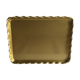 1950 vintage brass platter