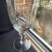 7 verres à porto – Cristal soufflé et taillé