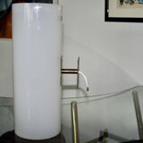 Vintage brass and polymethacrylate wall light denmark 1960