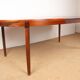Table de repas, ovale, extensible, Danoise, Palissandre, Harry Ostergaard.