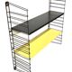 Vintage D. Dekker wall shelf wall unit for Tomado holland
