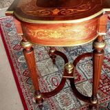 Table ouvrage /coiffeuse marqueterie directoire