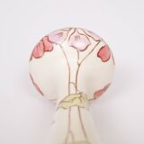 Art Nouveau Vases by Royal Dux, Pastel Floral Design, 1930s, Pair