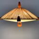 Suspension en sisal et teck par Temde