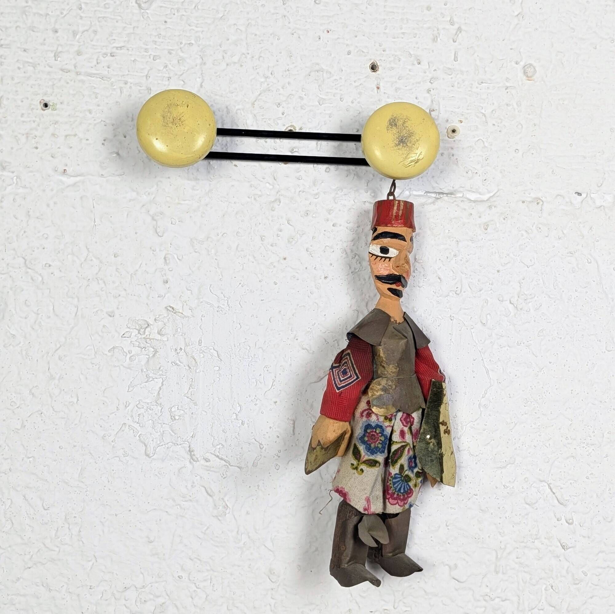 Porte-manteau vintage en métal