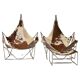 David's deck chairs and hammock by Odile Mir, France 1972