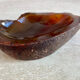 Vintage brutalist onyx ashtray
