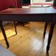Belle Époque Desk — Carved openwork mahogany, baluster legs
