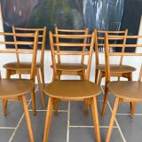 6 scandinavian chairs