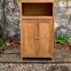Buffet parisien art déco bois brut 1930