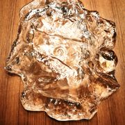 Snail-shaped pocket bowl / Fossil Jolanda Prinsen Walther Glass