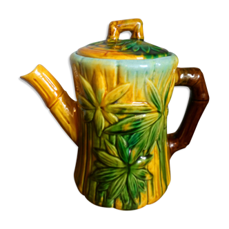 Early XXeme Barbotine Teapot