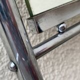 1950s chrome-plated aluminum entrance hall
