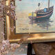 Marine painting, the 5 boats