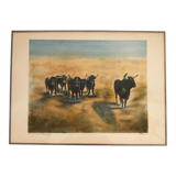 Lithographie de Zarou