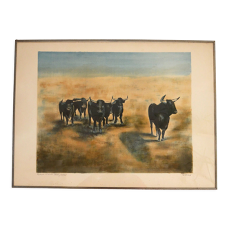 Lithographie de Zarou