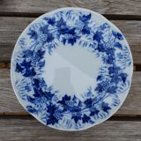 Set of 8 dessert plates Flora Montereau Creil