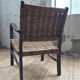 Fauteuil bridge Vroom and Dreesman en corde