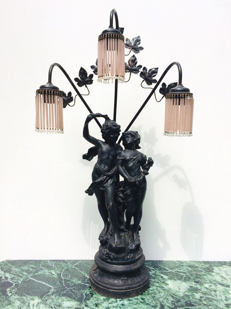 Art Nouveau style lamp 1900