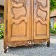 Provencal wedding armoire in walnut nîmes xviii eme century