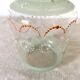 Antique carafe with hand decoration